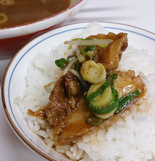 豚バラがライスと相性バツグン